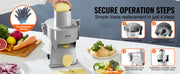 Charger l'image dans la visionneuse de galerie, Amocart Electric Vegetable Slicer 4 in 1 Multifunctional Food Cutter Vegetable Chopper for Slicing Shredding Dicing Slitting
