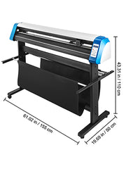 Charger l'image dans la visionneuse de galerie, Amocart 53"/34"/28"4MB Semi-Automatic Cutter Vinyl Cutting Plotter Machine Laser Positioning 3 Interface W/ SIGNMASTER Software
