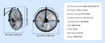 SucceBuy Industrial Wall Mount Fan High Velocity  Waterproof Wall Fan with Aluminum Blades for Workshop Warehouse Greenhouse