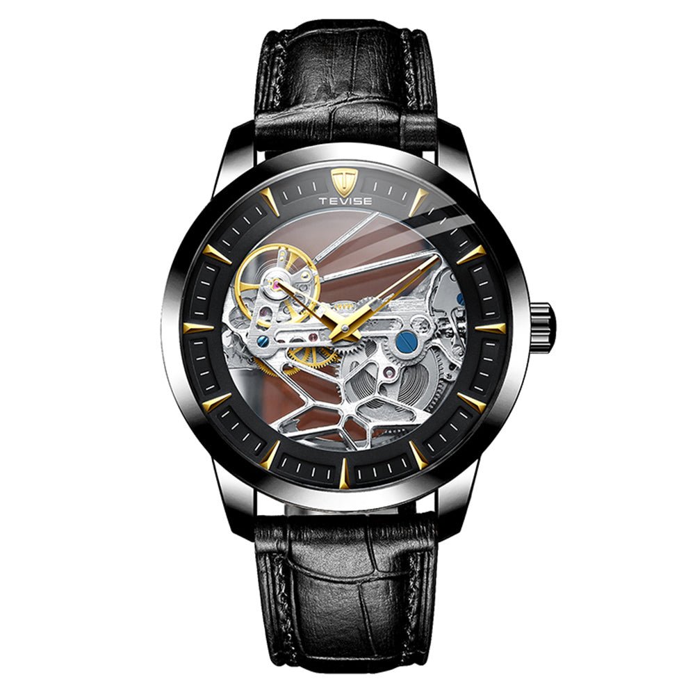Watch Men's Mechanical Watch Automatic Waterproof Hollow Mechanical Watch Men - AMOCART4aa7104d434a11dbc438f4af6fe4a663