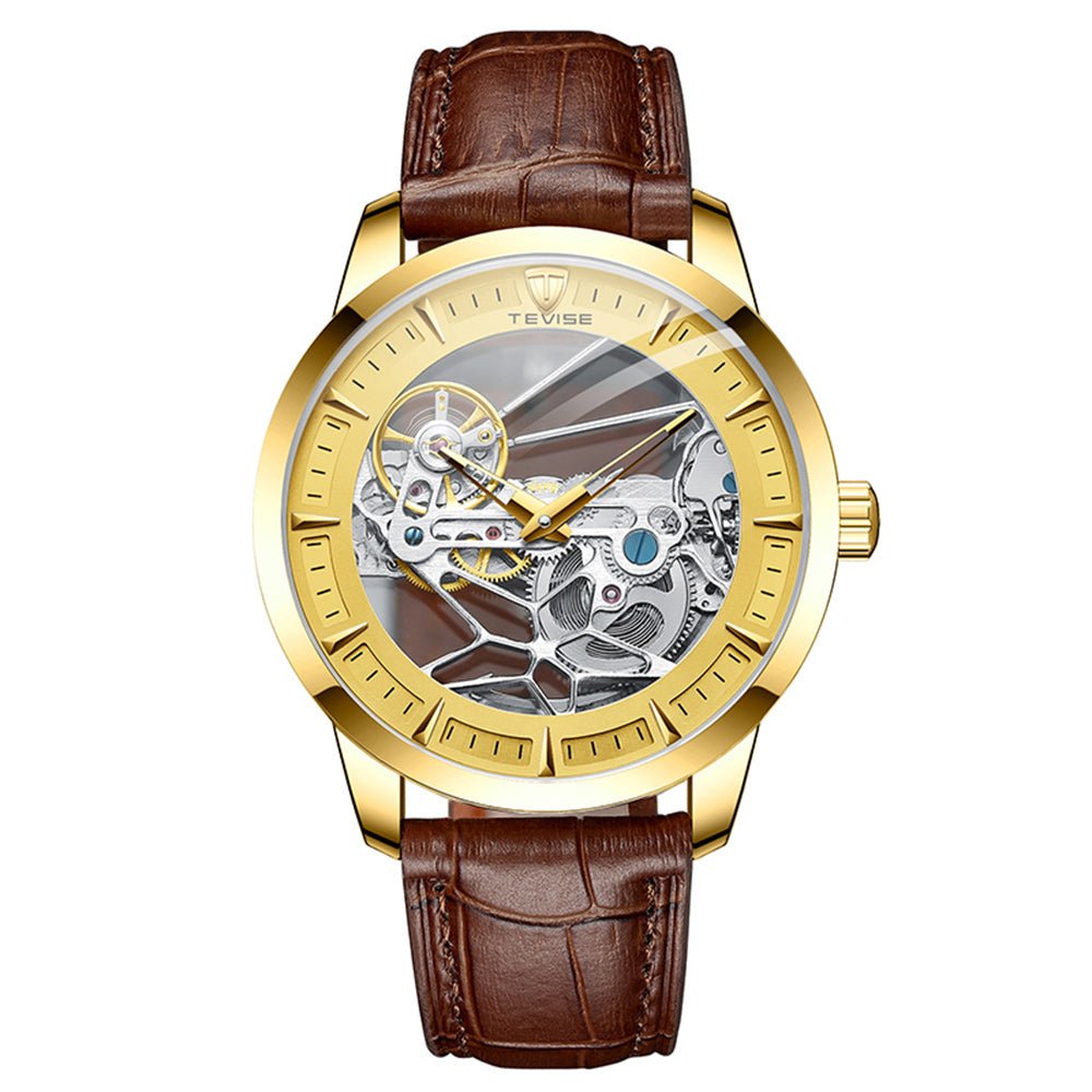 Watch Men's Mechanical Watch Automatic Waterproof Hollow Mechanical Watch Men - AMOCARTfae39d9749eb4b1deee880d87243396d