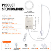Load image into Gallery viewer, Amocart Water Bottle Dispenser Pump System Filter Softener Single/Double Pipe Reverse Osmosis Equipment Refrigerator Ice Maker
