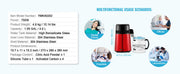 Charger l'image dans la visionneuse de galerie, Amocart Water Distiller 4L 1.05 Gallon Pure Water Purifier Filter For Home Countertop750W Distilled Water Maker Stainless Steel
