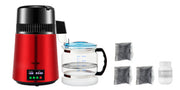 Bild in Galerie-Viewer laden, Amocart 4L Water Distiller Purifier Filter 1 L/H Distilling Speed Dispenser Drinking Bottle Softener Touch Screen Home Use
