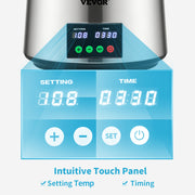 Charger l'image dans la visionneuse de galerie, SucceBuy 4L Water Distiller Purifier Filter 1 L/H Distilling Speed Dispenser Drinking Bottle Softener Touch Screen Home Use
