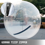 Amocart 2M Water Walking Ball with Air Blower Pump Inflatable PVC Zorb Ball Waterproof for Amusement Park Swimming Pool