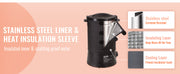 Charger l'image dans la visionneuse de galerie, Amocart 6.5L 10L Wax Melter for Candle Making Large Electric Wax Melting Pot Easy Pour Spout 9-Level Temperature Control
