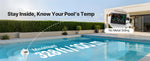 Amocart 7-in-1 Wi-Fi Weather Station 7.5-in Display with APP & Pool Thermometer, Weather Forecast, Wind Speed, Pool Temperature