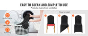 Load image into Gallery viewer, Amocart 30/50PCS Spandex Chair Cover for Wedding Party Universal Fitted Chair Cover Removable Washable Protective Slipcovers
