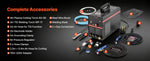 SucceBuy 3/5-in-1 110/220 V Plasma Cutter Welder Combo - CUT/TIG/MMA 50A Non-Contact Cutting Machine & 200A TIG Stick Welder
