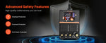 SucceBuy 3/5-in-1 110/220 V Plasma Cutter Welder Combo - CUT/TIG/MMA 50A Non-Contact Cutting Machine & 200A TIG Stick Welder