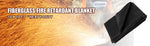 SucceBuy Welding Firesafe Fiberglass Blanket Emergency Survival Flame Retardant Safe Protective Equipment 6x10FT 8x10FT 10x10FT