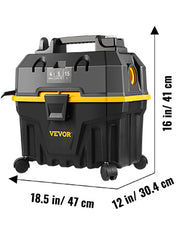 Charger l'image dans la visionneuse de galerie, Amocart Portable Wet and Dry Vacuum Cleaner 15L For Car &amp; Home Appliance 1200W Power Strong Suction Vacuum Cleaner &amp; Air Blower

