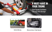 Charger l'image dans la visionneuse de galerie, Amocart Wheel Dolly Heavy Duty Vehicle Positioning Ratchet Tire Jack Max Capacity 1500 Lbs Car Dolly for Car Auto Repair Moving
