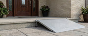 Bild in Galerie-Viewer laden, Amocart 42.5x23.2 in Threshold Ramp 1000LBS Platform Aluminum Wheelchair Ramp with Adjustable Height for Doorways Home Steps
