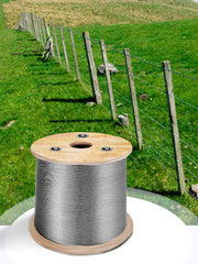 Bild in Galerie-Viewer laden, Amocart 152M/500Ft Wire Rope 316 Stainless Steel Strong Tension Soft Fishing Lifting Cable 7*7 Clothesline 1.5MM-3.2MM Diameter
