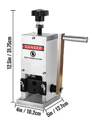 Load image into Gallery viewer, Amocart Manual Wire Stripping Machine 1.5 - 25 mm + Hand Crank Portable Tool Aluminum Construction for Scrap Copper Recycling
