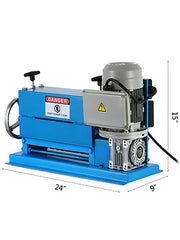 Load image into Gallery viewer, Amocart Electric Wire Stripping Machine 370W 1.5mm-38mm Cable Stripper Peeling 11 Channels &amp; 10 Blades Removing Plastic Rubber
