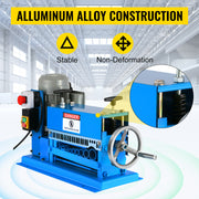 Load image into Gallery viewer, Amocart Electric Wire Stripping Machine 370W 1.5mm-38mm Cable Stripper Peeling 11 Channels &amp; 10 Blades Removing Plastic Rubber
