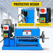 Load image into Gallery viewer, Amocart Electric Wire Stripping Machine 370W 1.5mm-38mm Cable Stripper Peeling 11 Channels &amp; 10 Blades Removing Plastic Rubber

