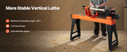 Bild in Galerie-Viewer laden, Amocart Woodworking Lathe 1.5 HP 16x40 in / 2 HP 18x40 in, 0-3200 RPM Variable Speed, for Medium to Large Projects Woodworking
