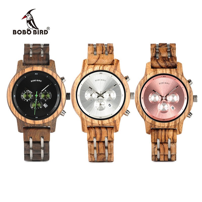 Wooden Watch For Men - AMOCART4002cf9cf59ee2c1a8386eed4893ae32