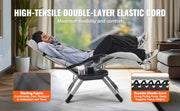 Charger l'image dans la visionneuse de galerie, Amocart Zero Gravity Chair Zero Gravity Recliner Lounge Chair Adjustable Anti Gravity Chair with Cushion Footrest and Cupholder
