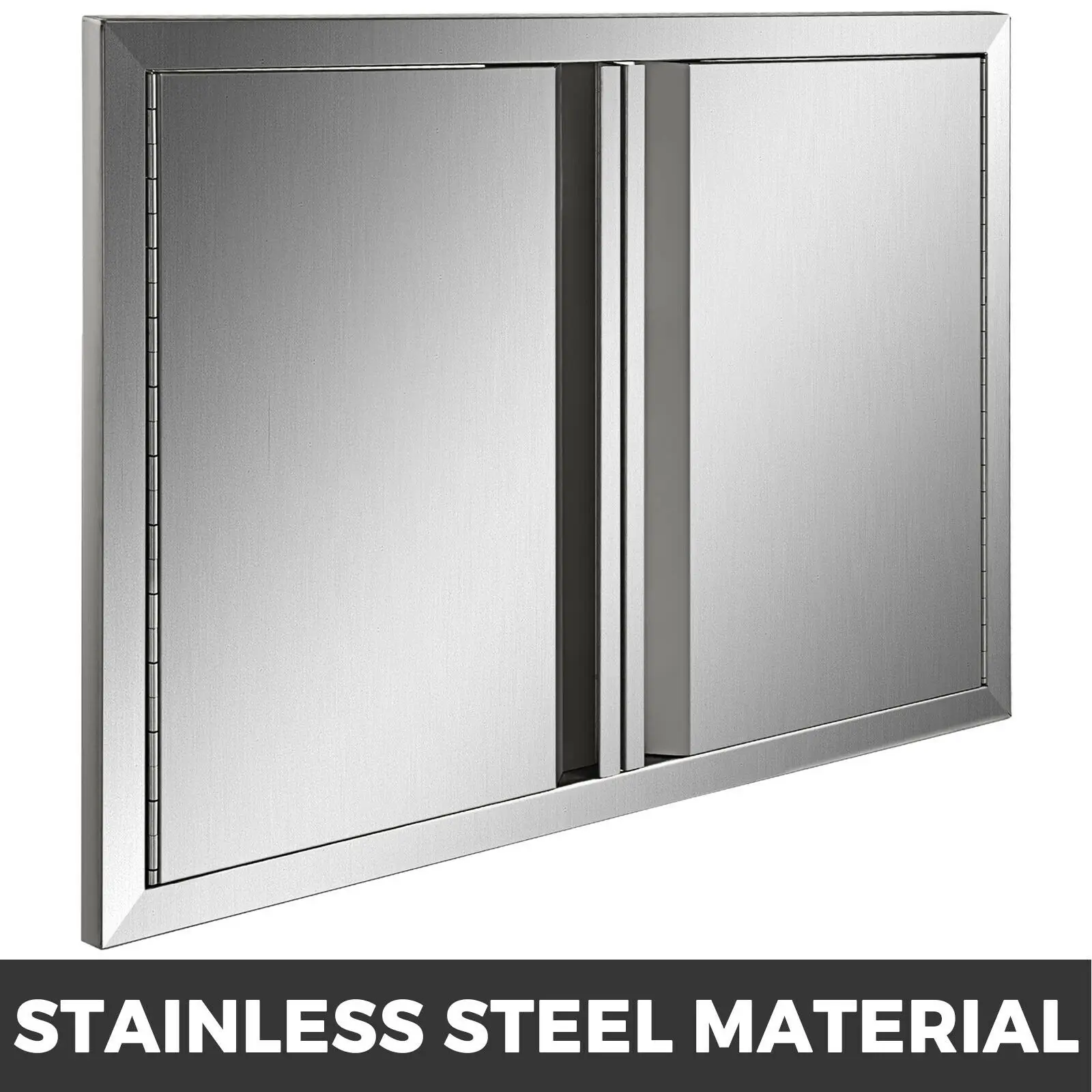 Stainless Steel BBQ Cabinet Access Door W/ Recessed Handle for Indoor/Outdoor Kitchen BBQ Island Kitchen Sink Fireplace - Image 3