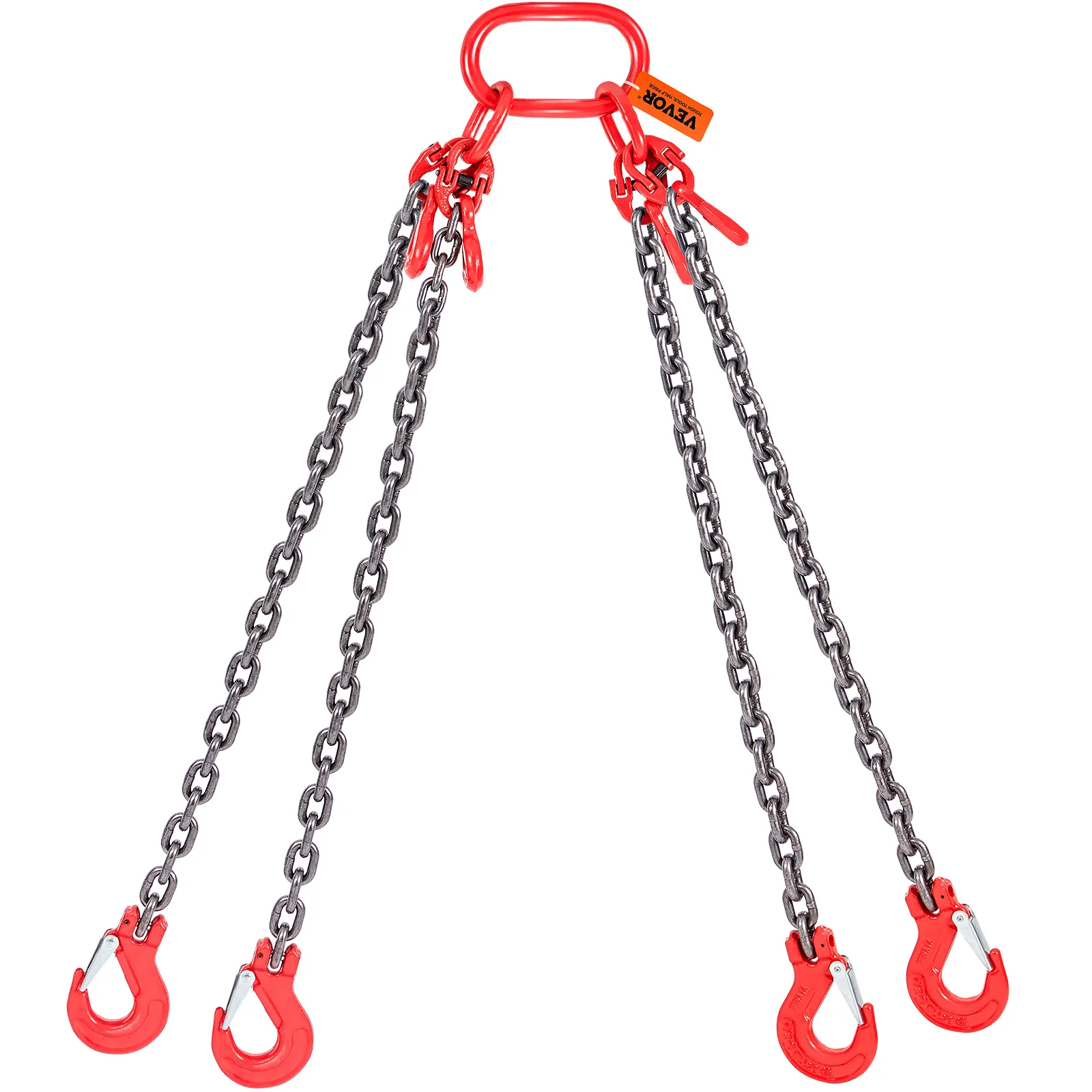 Chain Sling 5/16in X 5 Ft Lifting Chains with Hooks G80 Engine Chain Hoist Lifts Lifting Sling Chains for Engine Hoist