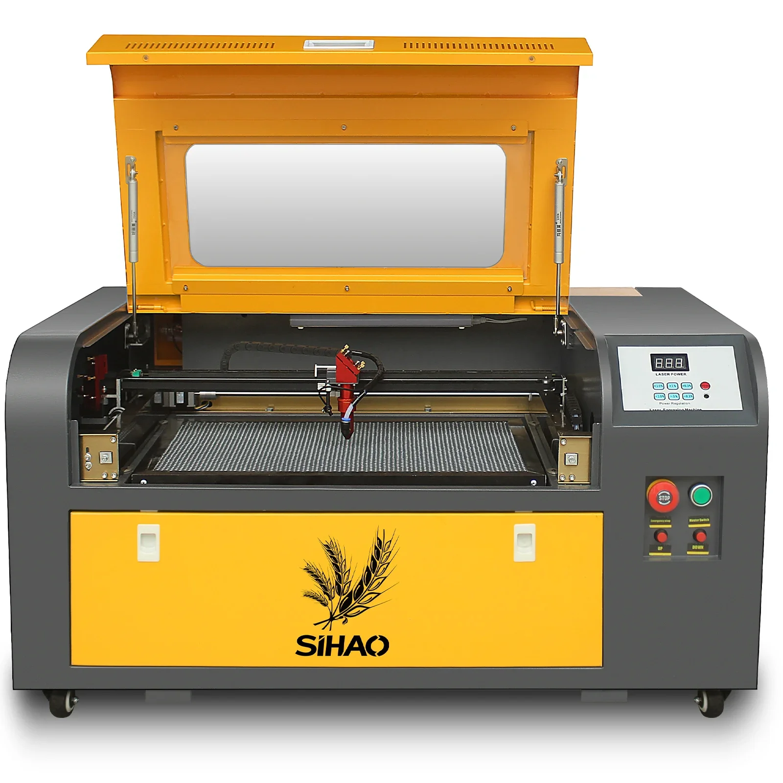 50W-100W CO₂ Laser Engraver with Large Work Area | Precision Cutting & Engraving for Wood, Acrylic, Glass, Leather