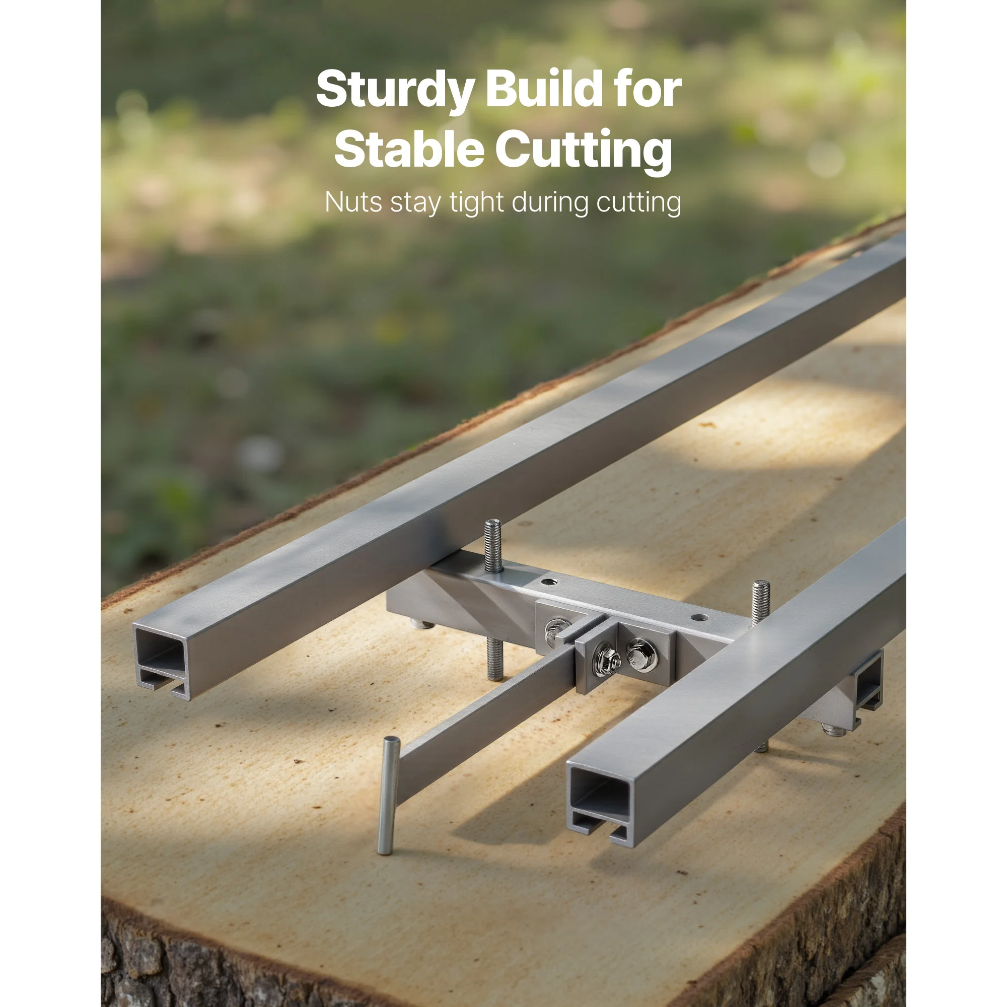 Rail Mill Guide System Saw Milling Rails System Works with Chainsaw Adjustable Rail Milling Guide Kit for Woodworkers - Image 4