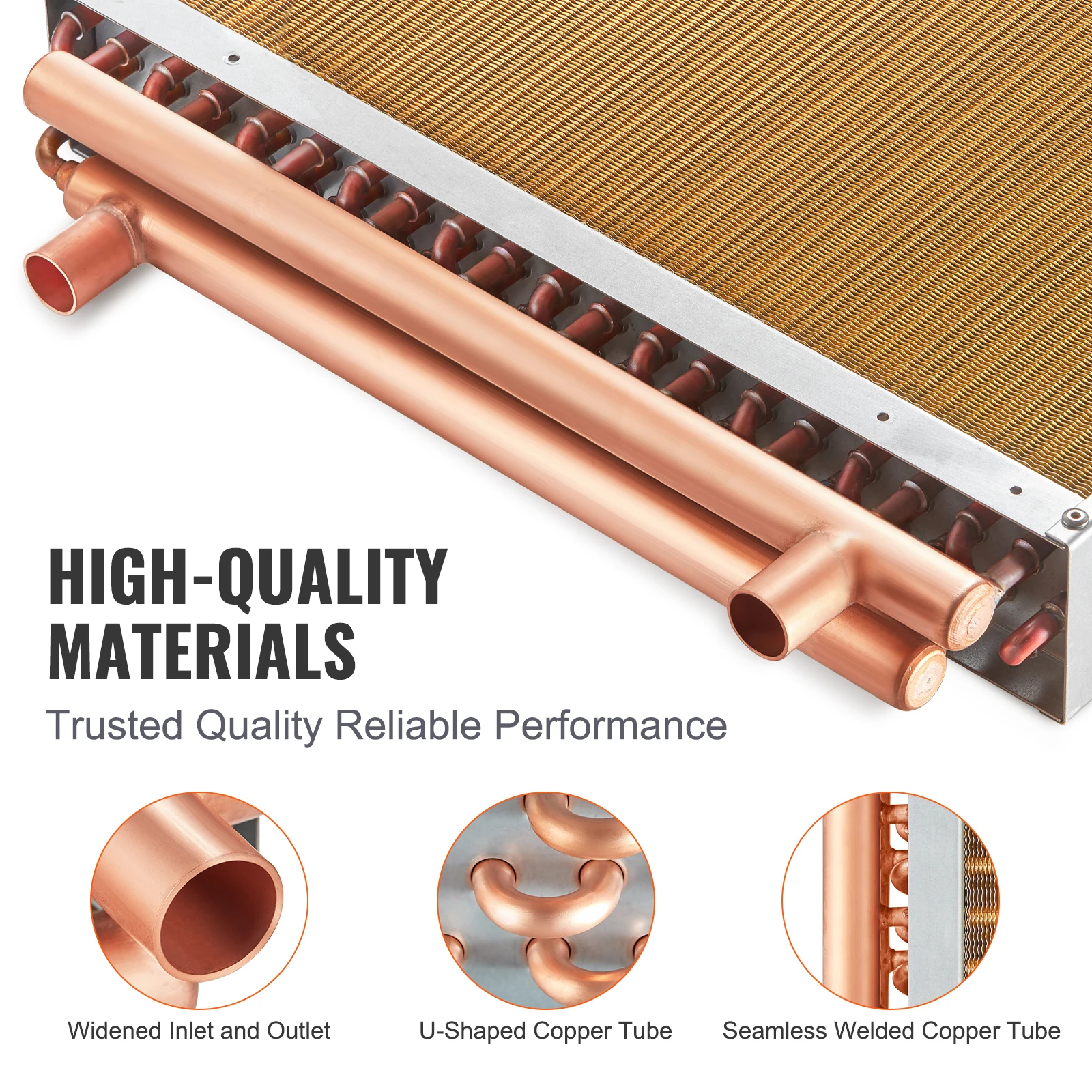 Heat Exchanger Water to Air 18"x 20" for Outdoor Wood Furnaces Residential Heating and Cooling and Forced Air Heating - Image 3