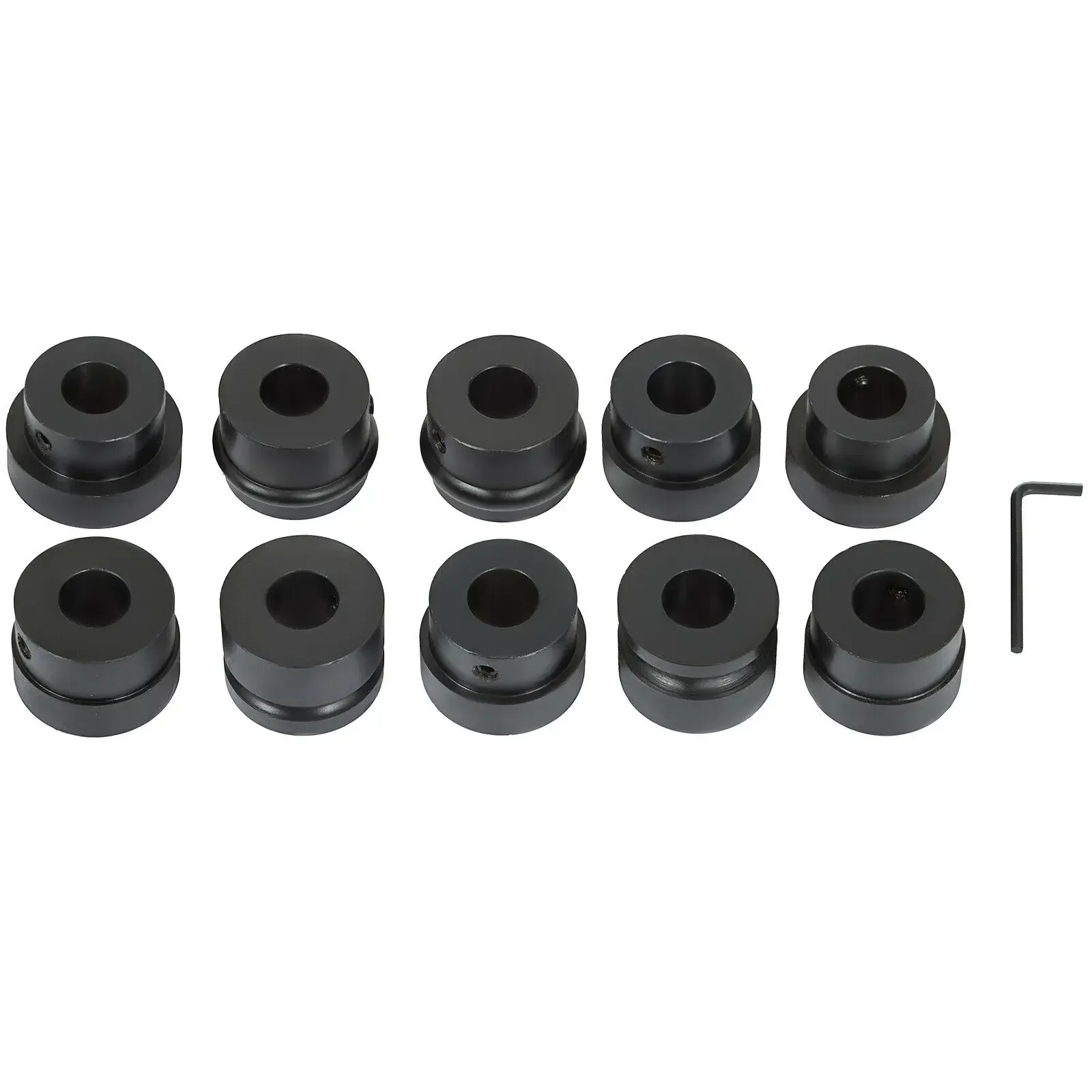 18 Bead Roller Rotary Swaging Machine Bending Machinery with 6 Dies for DIY Workshop Strengthening Ribs - Image 6