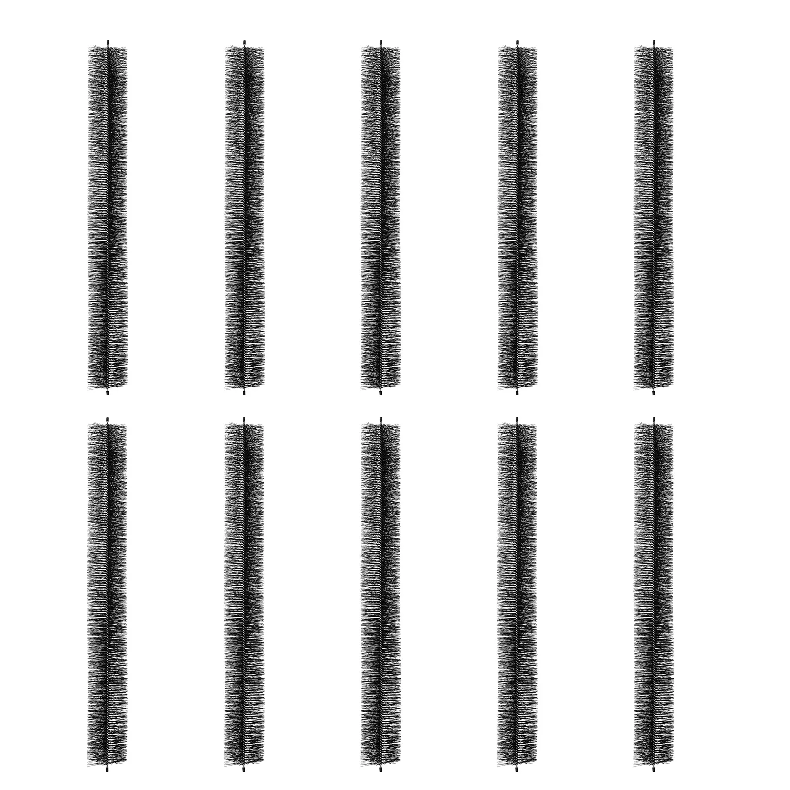 Gutter Brush 30 Ft Total Length 4.33 in Diameter Gutter Cleaning Tools Ground-Level Gutter Brush Leaf Guard for Gutters