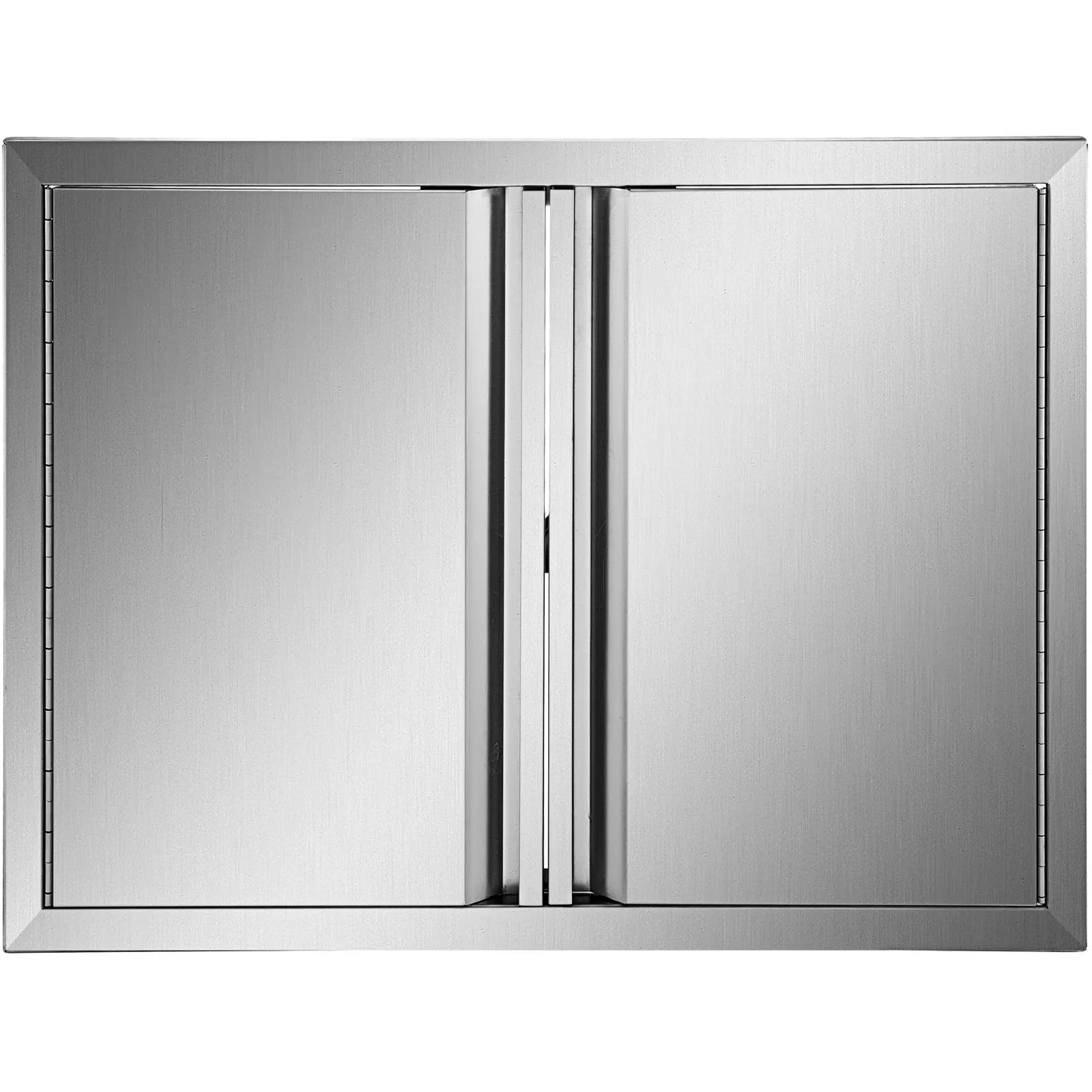 Stainless Steel BBQ Cabinet Access Door W/ Recessed Handle for Indoor/Outdoor Kitchen BBQ Island Kitchen Sink Fireplace