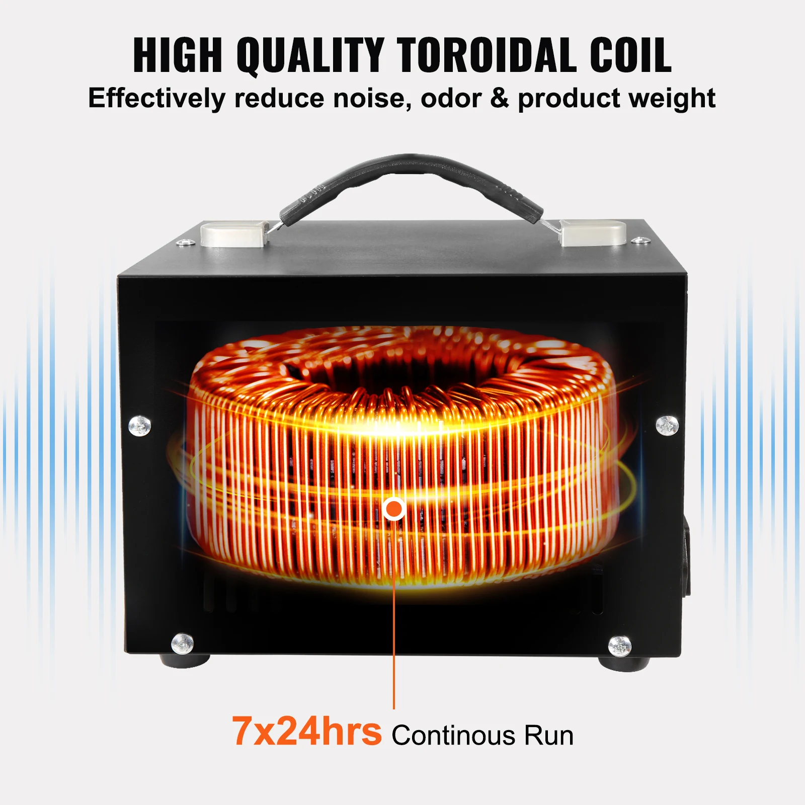 Voltage Converter Transformer 2000VA/3000VA/5000VA Heavy Duty Step Up/Down Transformer with US&EU Outlet 5V USB Port - Image 5