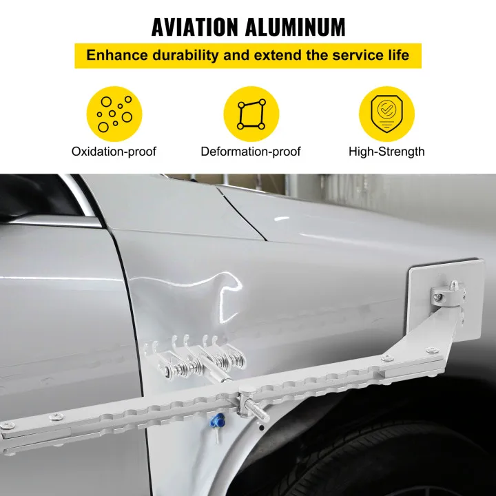 Dent Pull Bar 6 Claw Hook Dent Puller Single Leg Levelling Portable Dent Pull Bar Aluminum Alloy for Car Dent Repairing - Image 6