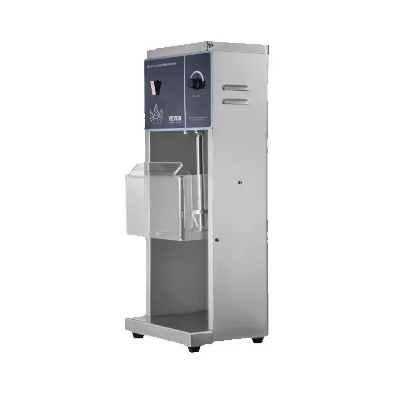 Ice Cream Blender High-Speed Ice Cream Maker Mixer Stir Machine Speed Adjustment Stainless Steel Ice Cream Shaker