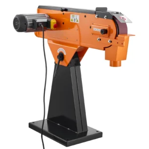 3" x 79" Belt Grinder Sander 2200W 1000RPM Industrial-Grade Machine w/ 0° - 45° Adjustable Angle & Dust Collection Port