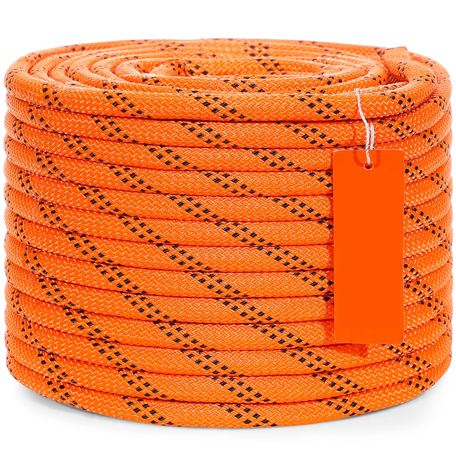 120ft Dual-Weave Polyester Cord 3/8 1/2in 48-Strand Multi-Use Rope for Arborist Activities Outdoor Adventures Versatile