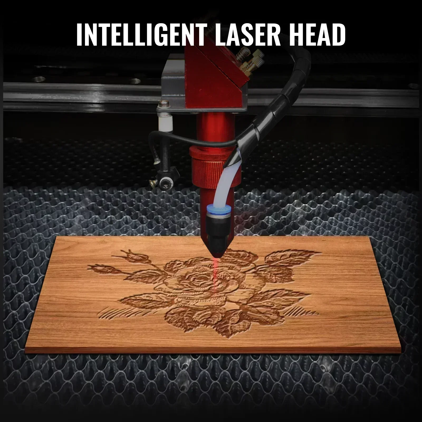 50W-100W CO₂ Laser Engraver with Large Work Area | Precision Cutting & Engraving for Wood, Acrylic, Glass, Leather - Image 5
